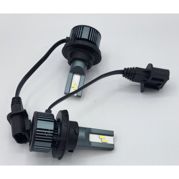 Partsam 9008/H13 LED Headlight Bulb, 25000LM 120W 6500K Cool White High Beam/Low - Picture 4 of 5